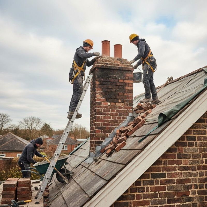 Chimney Flashing Repair